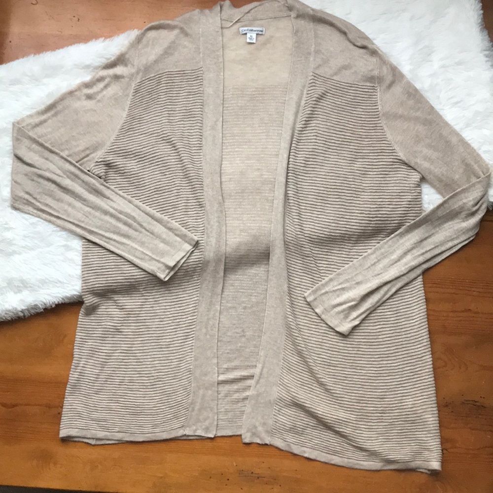 Croft & Barrow Open Cardigan